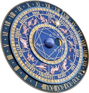 Astrouhr mit Sternzeichen
